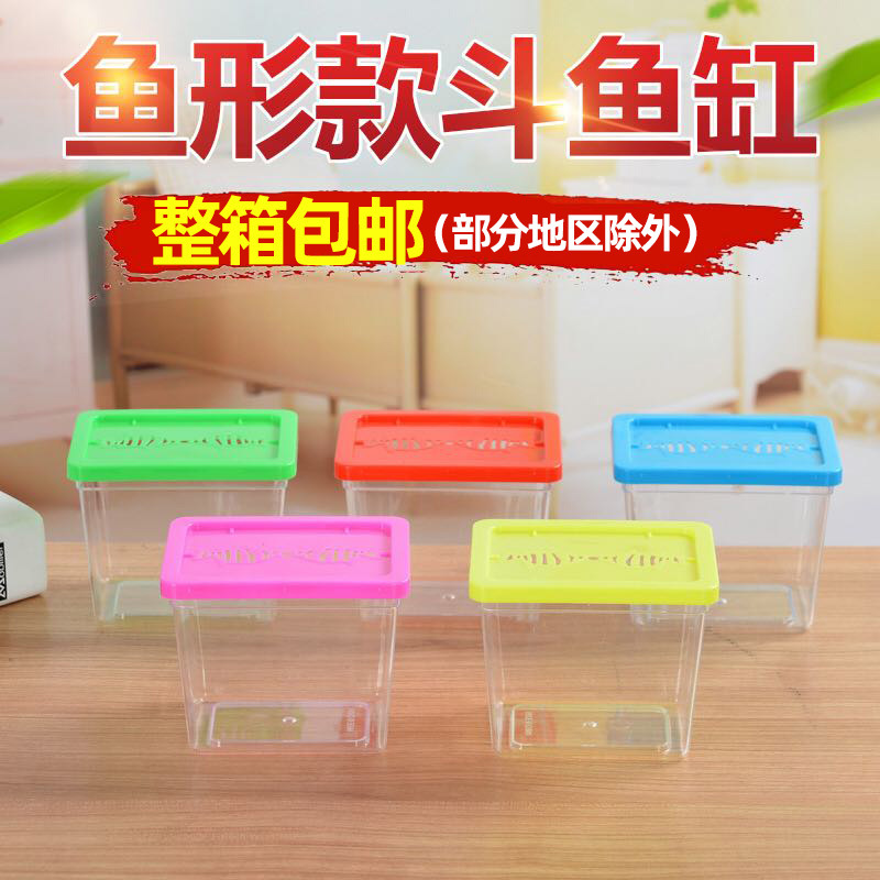 Новый цилиндр Douyu Mini Cup Cup Cup Cup Cup Close Small Small Plastic Transparent Turtle Tank Gold Tank