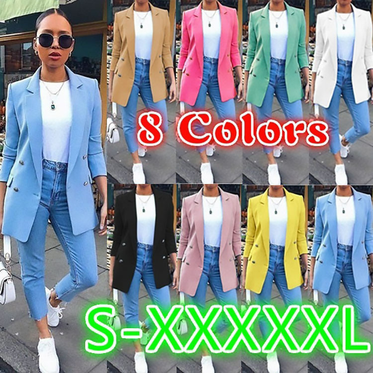 Модный кардиган, длинный пиджак классического кроя, Aliexpress, wish, коллекция 2021, европейский стиль, средней длины