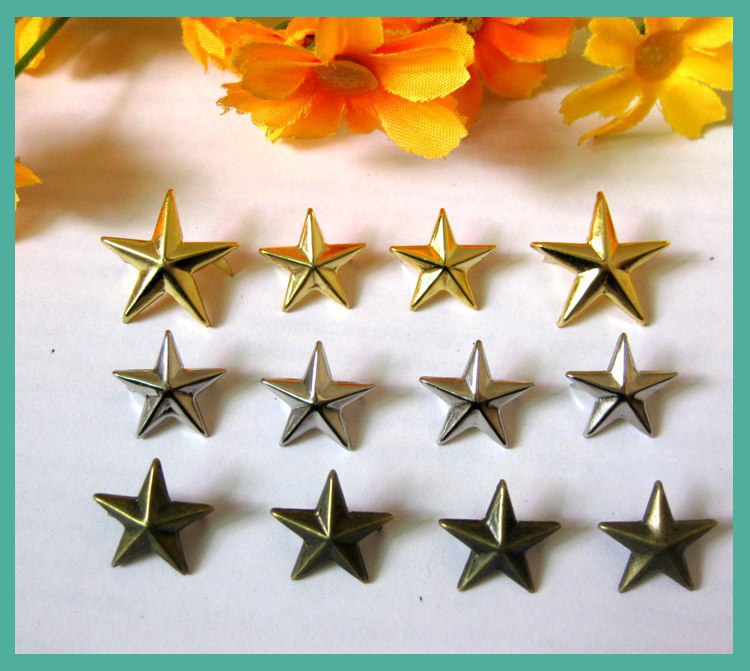 Spot Wholesale Ealloplated Metal Pentagram захватывает багаж и вспомогательные материалы.