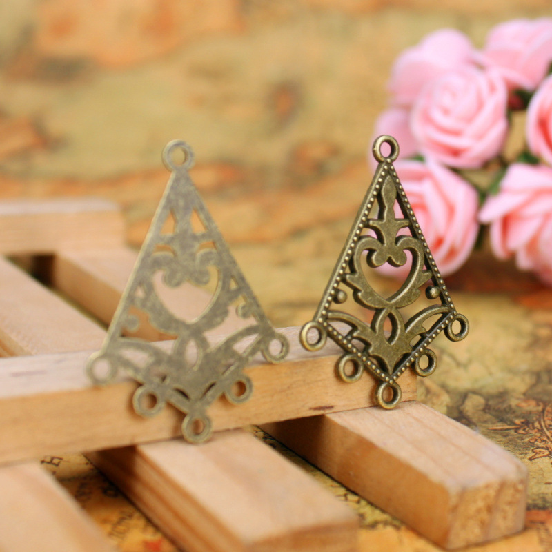 Серьги, аксессуар, аксессуары, DIY, 38×28мм
