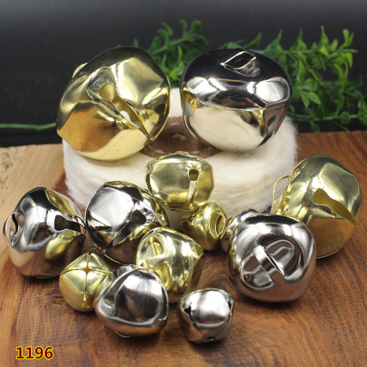 Cross Iron -Bell Bell Golden Silver Water Paterting Dance Christmas Bell Accessories аксессуары