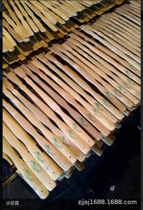Продукты TFB-205 Orchid Bamboo не хотят, чтобы люди зудили и царапали заднее устройство для зуда Home Bamboo Wood Products Itching Grable