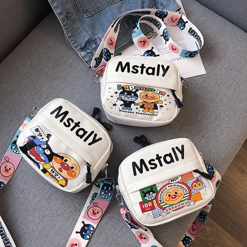 Небольшая сумка, сумка через плечо, мультяшная милая однотонная сумка на одно плечо