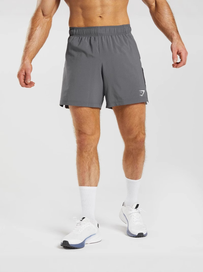 GYMSHARK Спортивные быстросохнущие шорты для отдыха, штаны, акула, свободный прямой крой