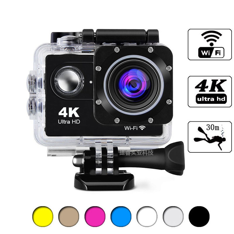 4K Sports Camera Camera Wi -Fi Diving Camera DV High -Definition водонепроницаем