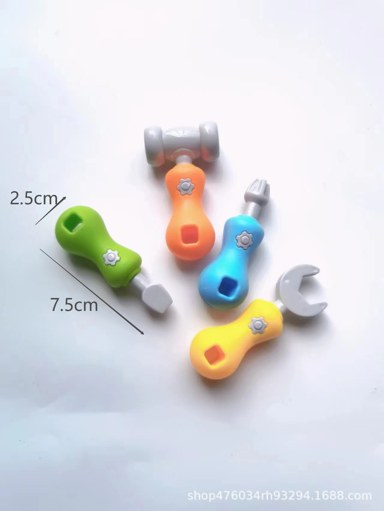 Детский семейный набор инструментов, реалистичная мультяшная игрушка