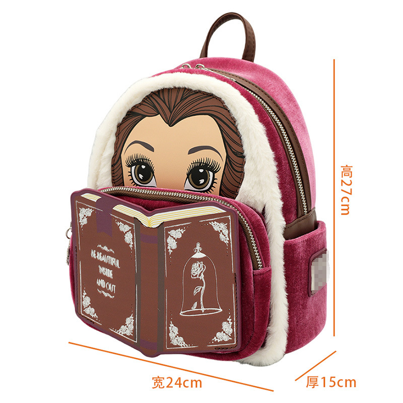Рюкзак LoungeFly Toy Story Красавица и чудовище Рюкзак Mary Cat Up