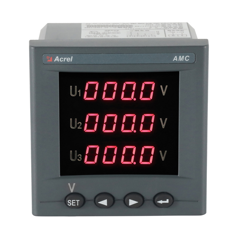 AMC96-AV3 Трехфазная таблица напряжения AMC72-AV3 напряжения переменного тока Таблица 485 Цифровая трубка связи.