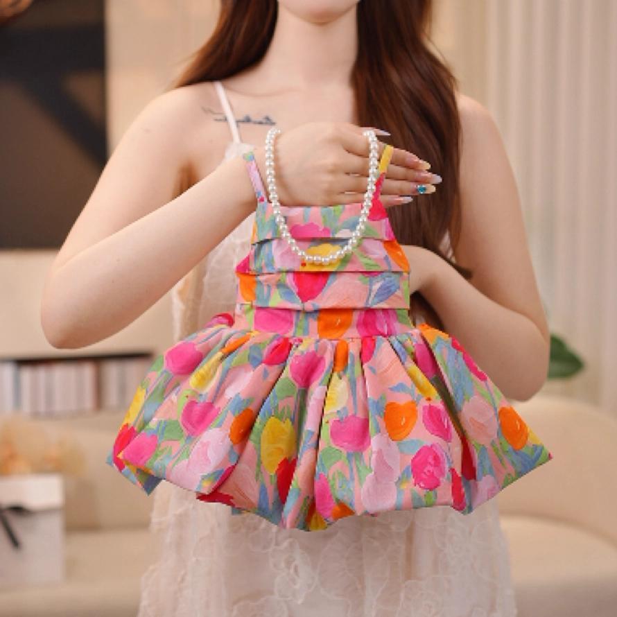 Летнее модное платье для девочек, стиль «принцесса», эффект подтяжки