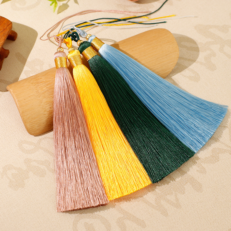 Двойной обод вокруг золотых линий длинные одежды Diy Creative Fan Armants Decorative Floy Accessories