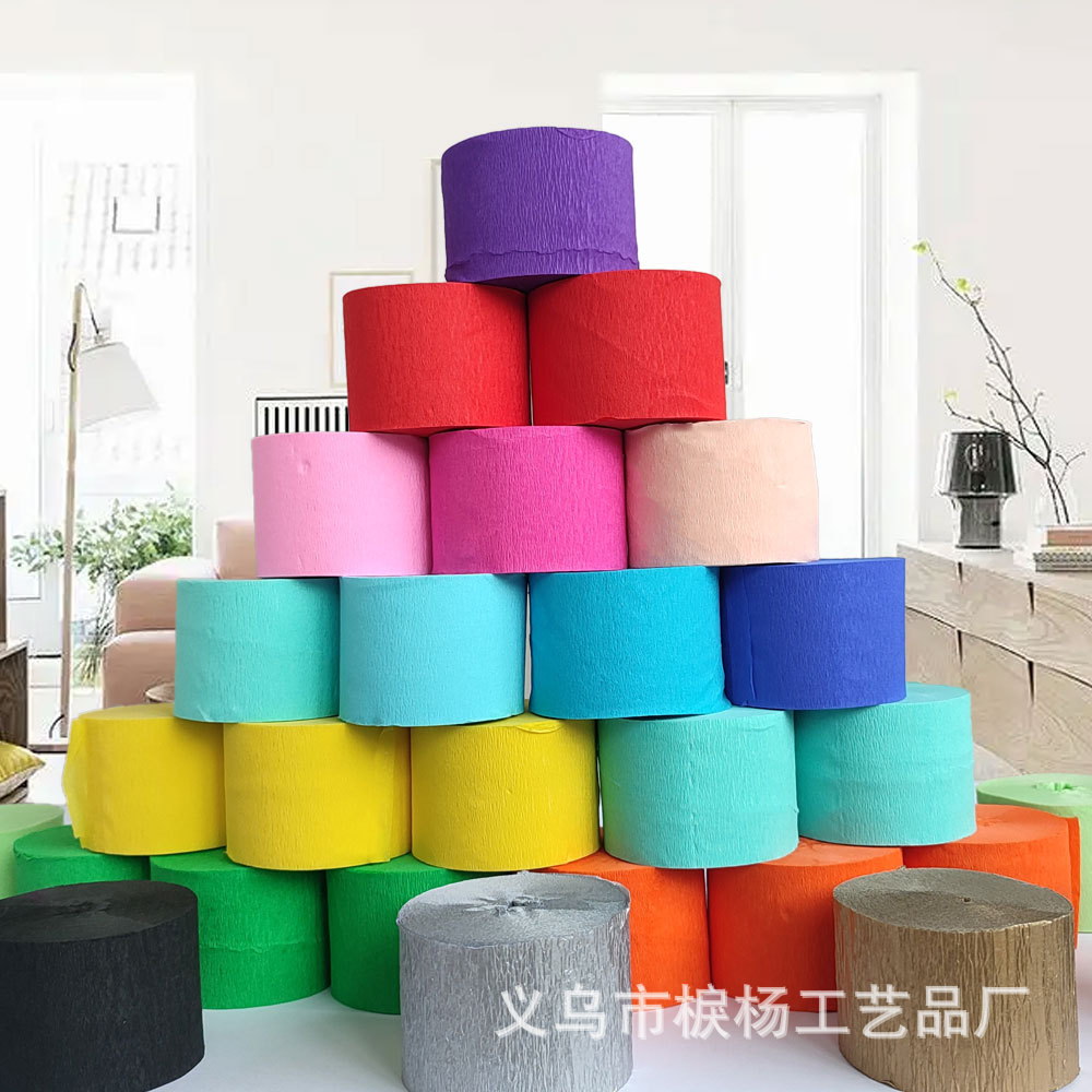 Cross -Bordder Color Brinke Roll 4.5*25 Праздничная вечеринка Свадебные вечеринки Длинные складки сцены сцены сцены