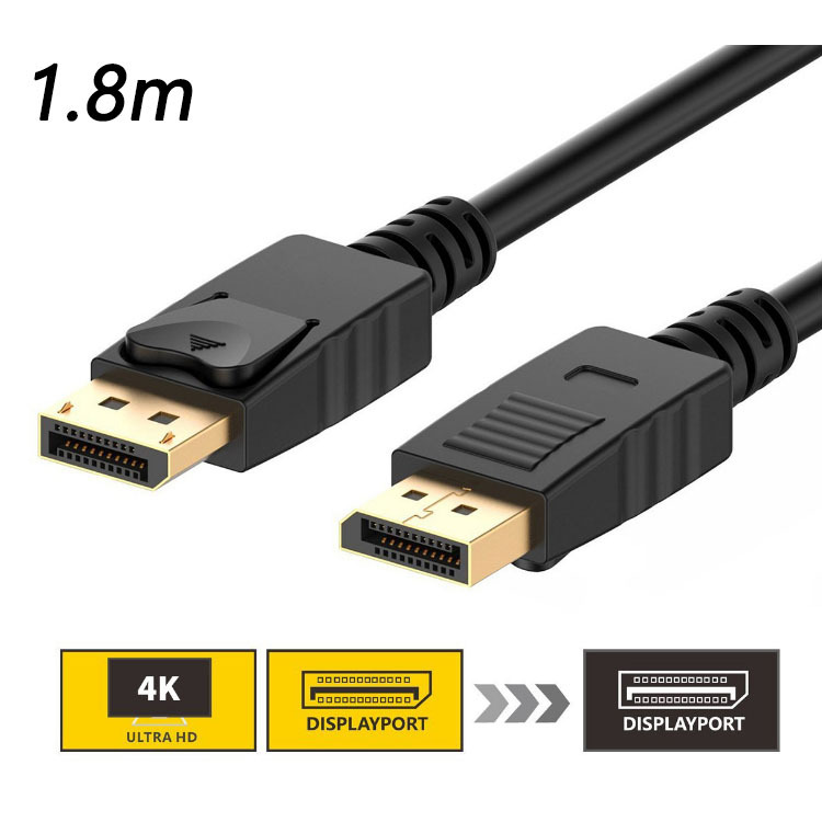 Кабель DP, 1,8 метра, 4K*2K30HZ, большой кабель DP — большой DP, кабель Lightning, кабель DisplayPort