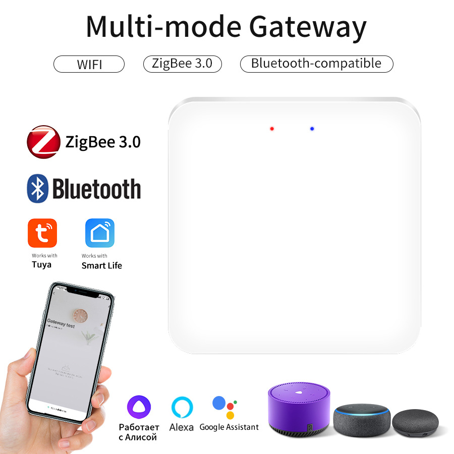 Граффити умный мульти -модный шлюз Zigbee Gate