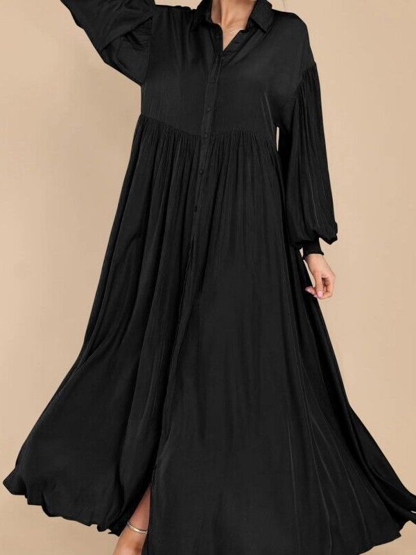 (Трансграничная торговля), однотонный сверхдлинный лонгслив, платье, Aliexpress