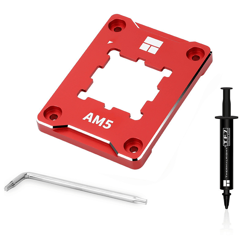 利民 AMD-ASF RED AM5 ЦЕНА ЗАБОРОЖКА ПИСЬМАЯ СМИ ОБЛАСТЬ АЛЮМИНЕГО СЛАТА+ИОГЛИОВАНСКАЯ ПАД, содержащая TF7 1G