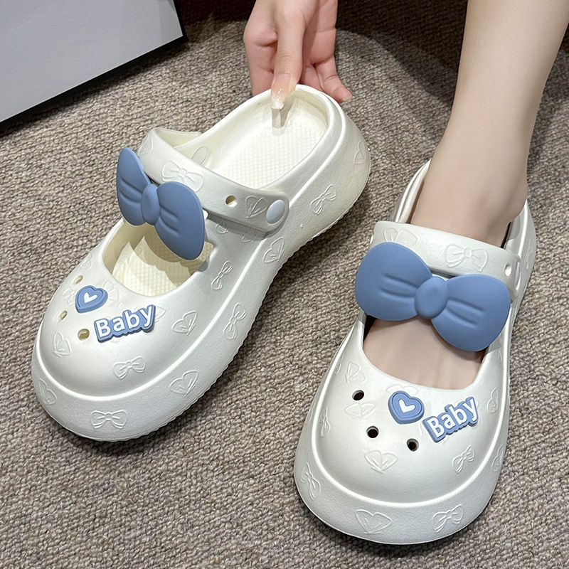 (Оптовые продажи), тапочки в стиле Crocs, туфли «Мэри Джейн», домашние женские тапочки, подходят для дома
