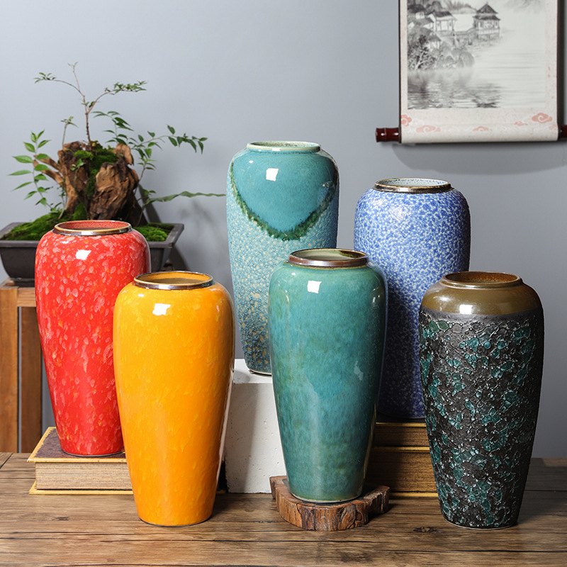 32 см. Gajingde Town Ceramic Vase Home Mabrish Model Family Hotel New китайская бутылка для цветов высушенные цветок цветок цветок