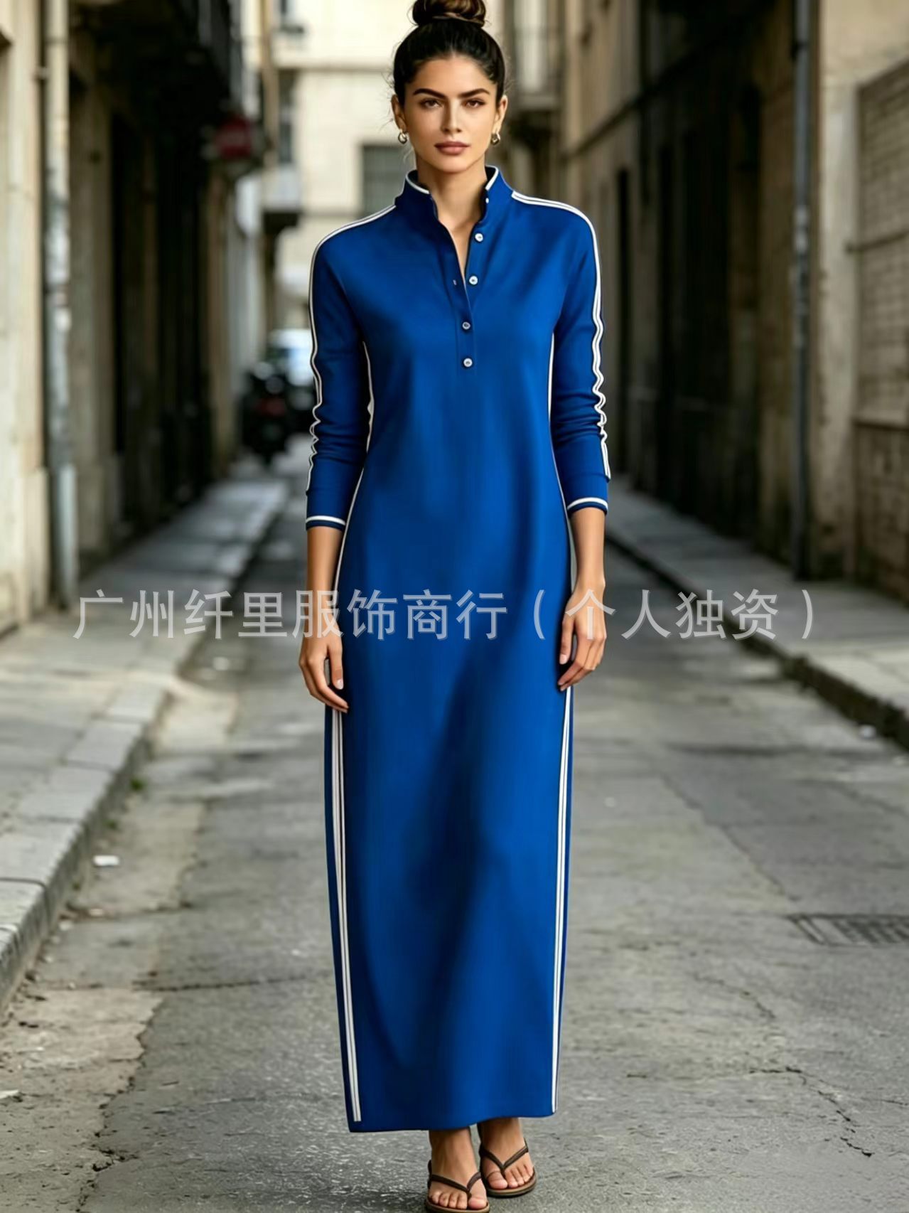(Трансграничная торговля), длинный лонгслив, платье, Aliexpress, стиль