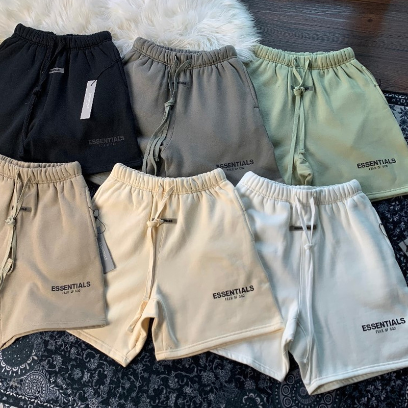 Fog новые составные шорты Essentials Cotton Sports Shorts Casual Pants Street Tide Loose High Street