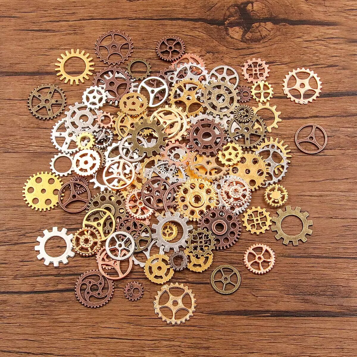 Механический аксессуар с шестернями, аксессуары, 10 цветов, 10-25мм, DIY, в стиле панк