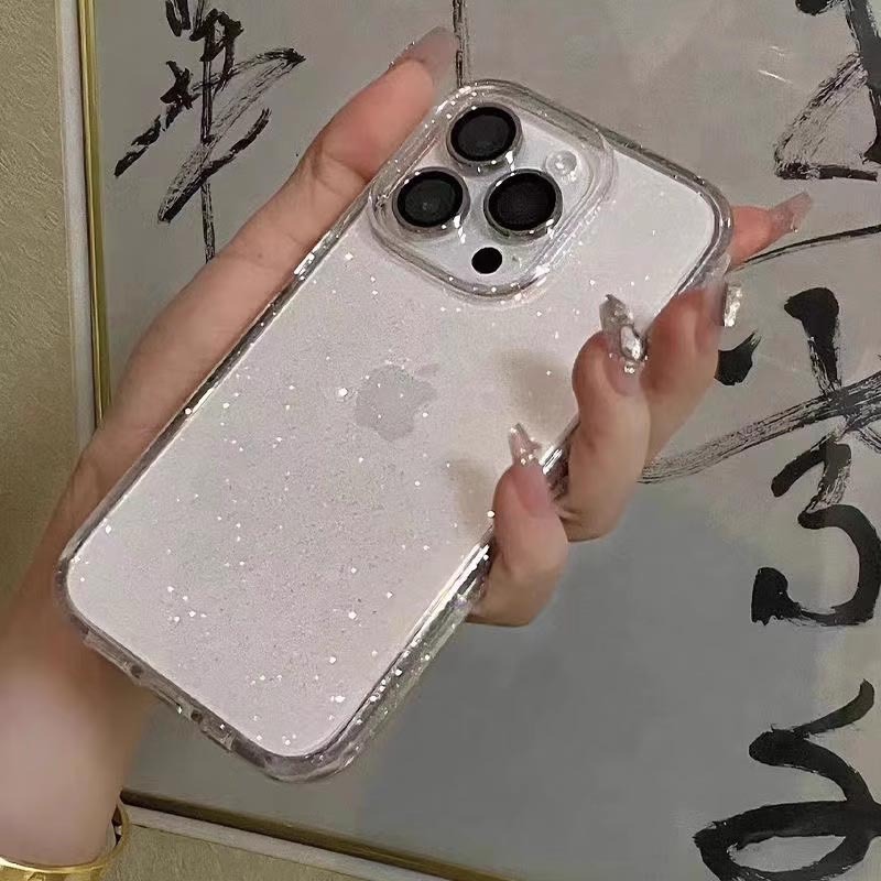 Apple, совместимый прозрачный чехол для телефона, iPhone 15, силиконовый защитный чехол, iphone, 16promax