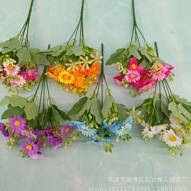 仿真花 (Оптовые продажи), свадебные цветы на солнечной энергии для домашнего использования, декоративные цветы
