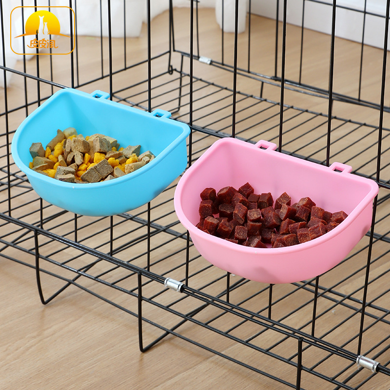 Spot оптовая авиационная коробка Pippi Vinging Bowl может повесить собаку Cage Dog Bowl Cat Bow