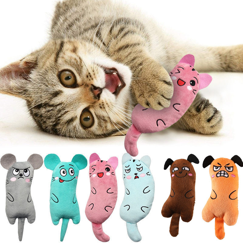 Милая игрушка, мятная плюшевая кукла, кот, домашний питомец