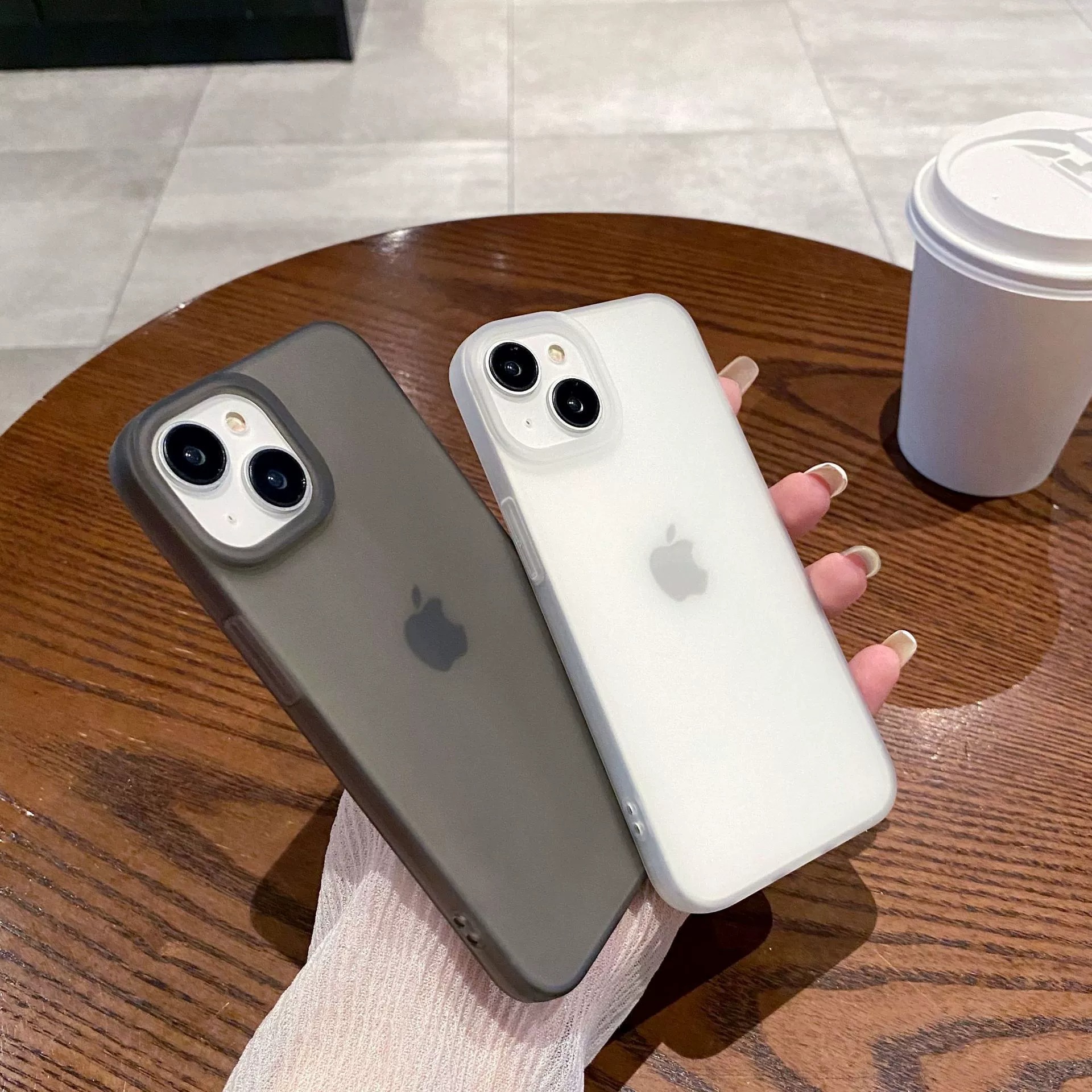 Apple, ультратонкий матовый мобильный телефон, совместимый iPhone 15, защитный чехол, iphone, 17promax