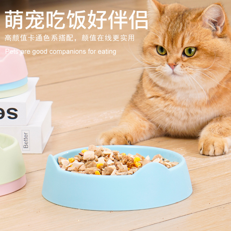 Cross -Bordder Hot -Showering Pet Bowl Cat Cat Caping Bowl Pp Новый материал для закуски для питомца кошачья кабельная кошачья бассейн чаша оптом
