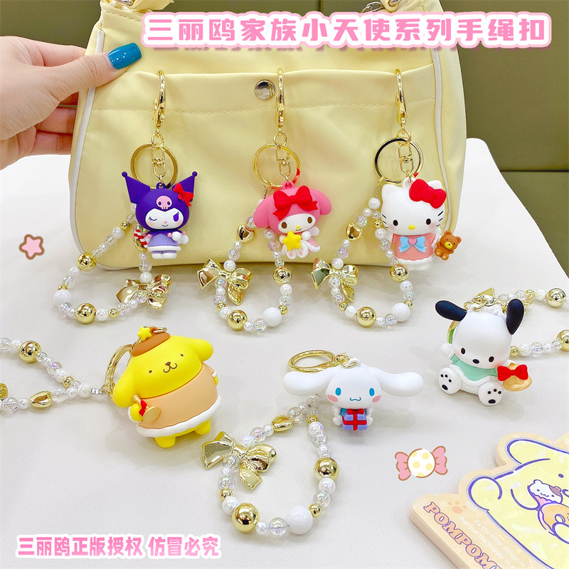 Sanrio, оригинальная кукла, брелок, рюкзак, украшение на сумку
