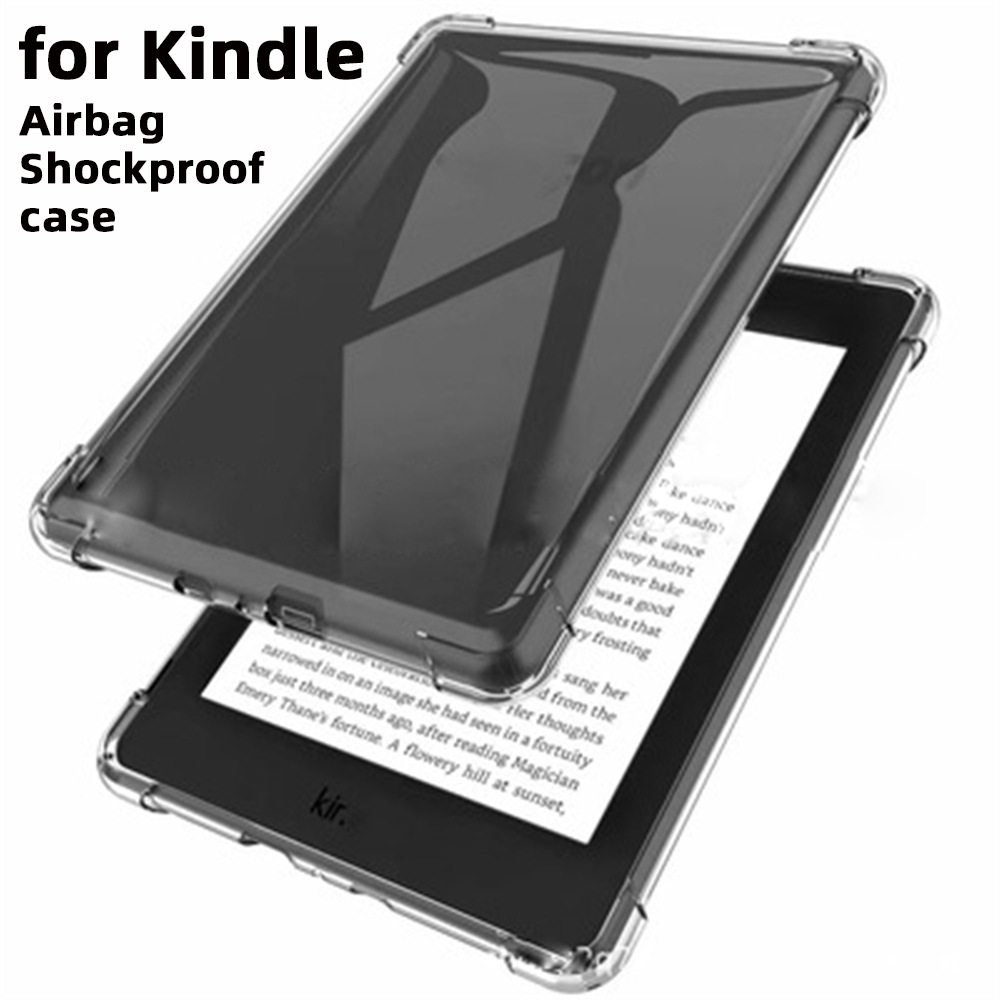 Подходит для Amazon Kindle 24, защитный чехол для чтения, прозрачный корпус KPW123456, подушка безопасности, мягкая оболочка с полным покрытием, 7 дюймов