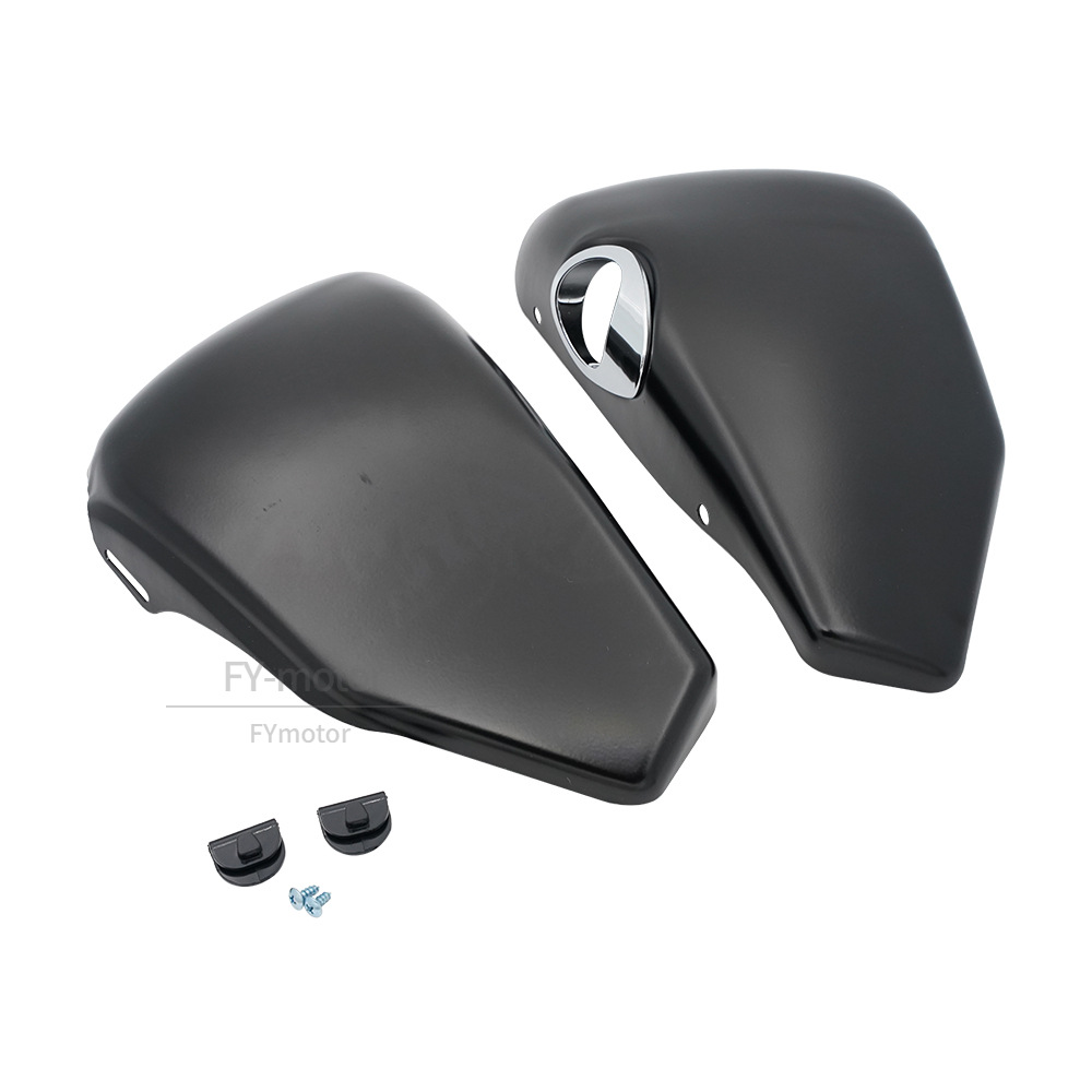 Подходит для аксессуаров для мотоциклов Harley Sportster 04-13 XL1200 883/X48, боковая крышка аккумуляторного отсека топливного бака