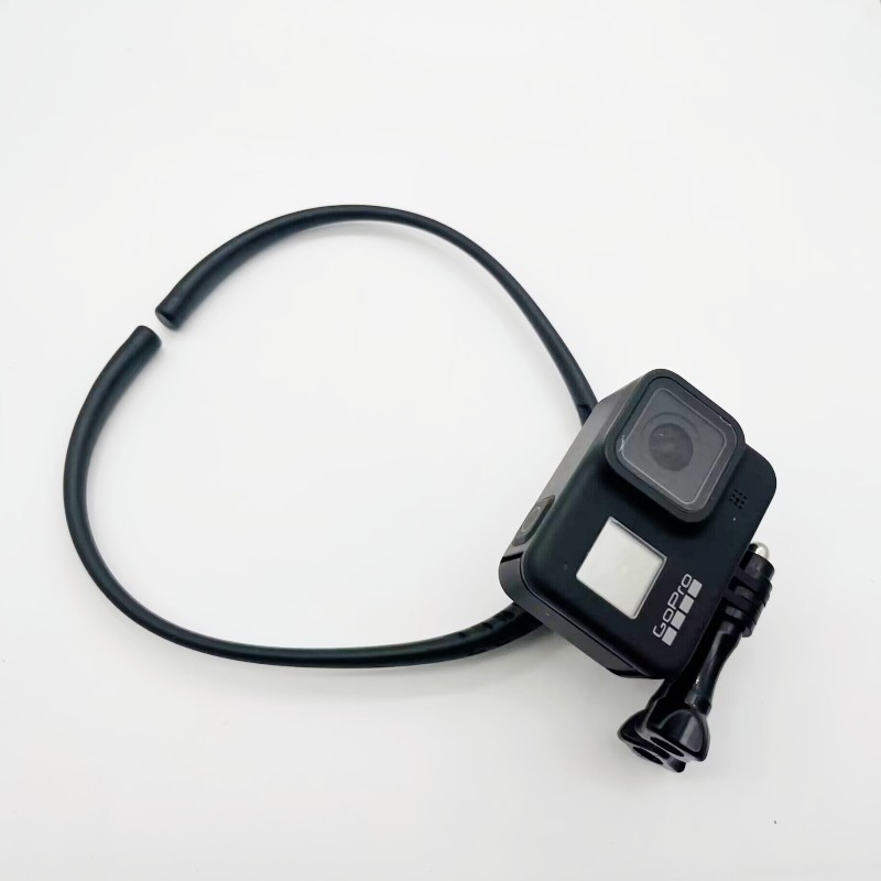 Воротник -тип висящий кронштейн для селфи, путешествовать видео GoPro Sports Camera и снимать видео -кронштейн от первого человека