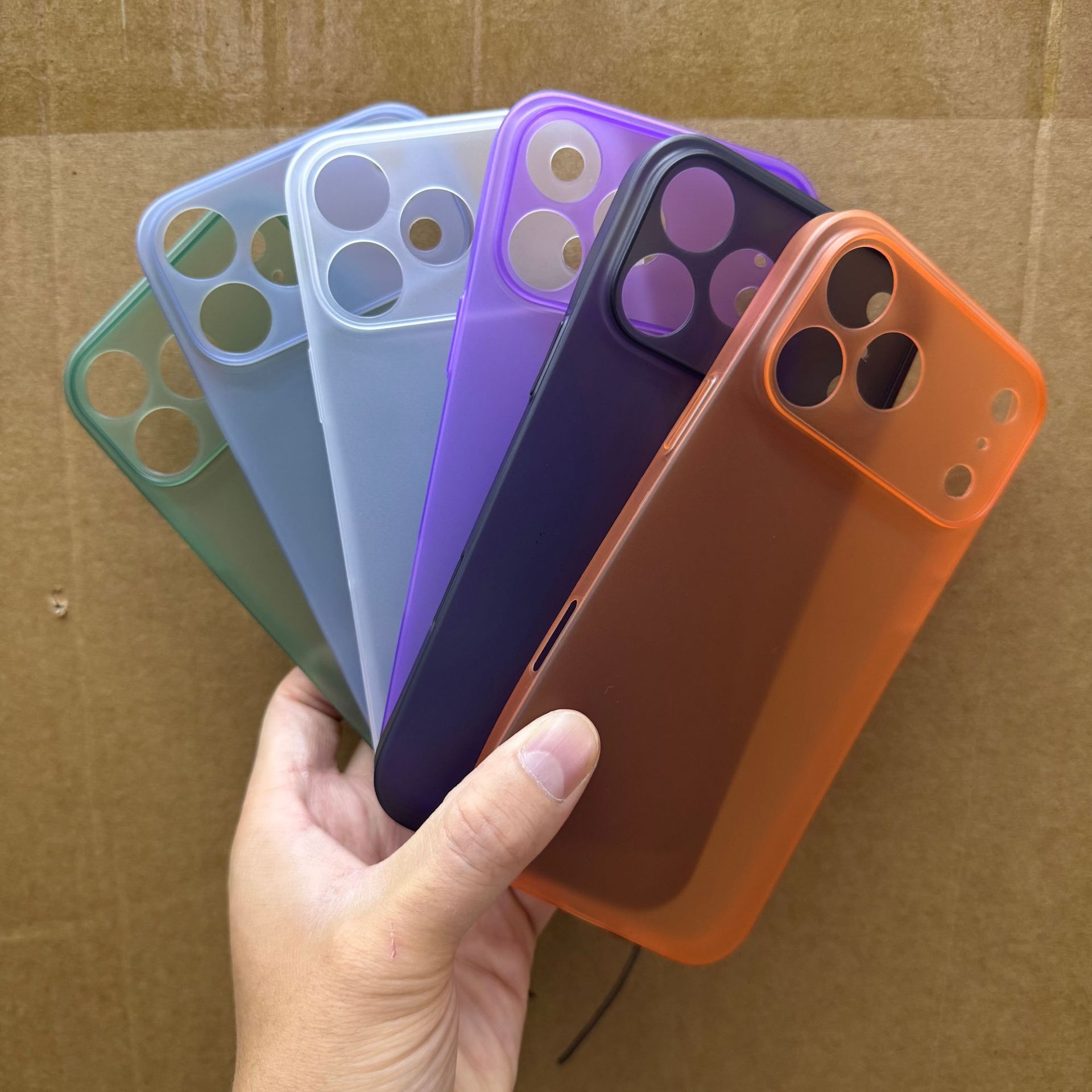 Apple, iPhone17, совместимый ультратонкий матовый чехол для телефона, iPhone14, прозрачный защитный чехол