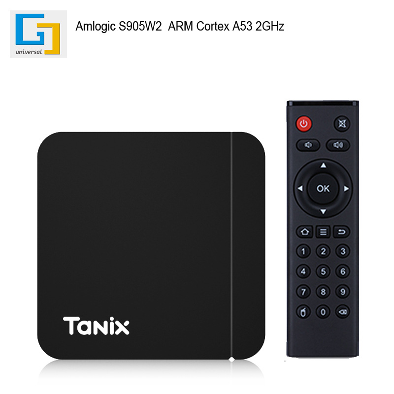 Tanix W2 S905W2 11.0 tv box wifi