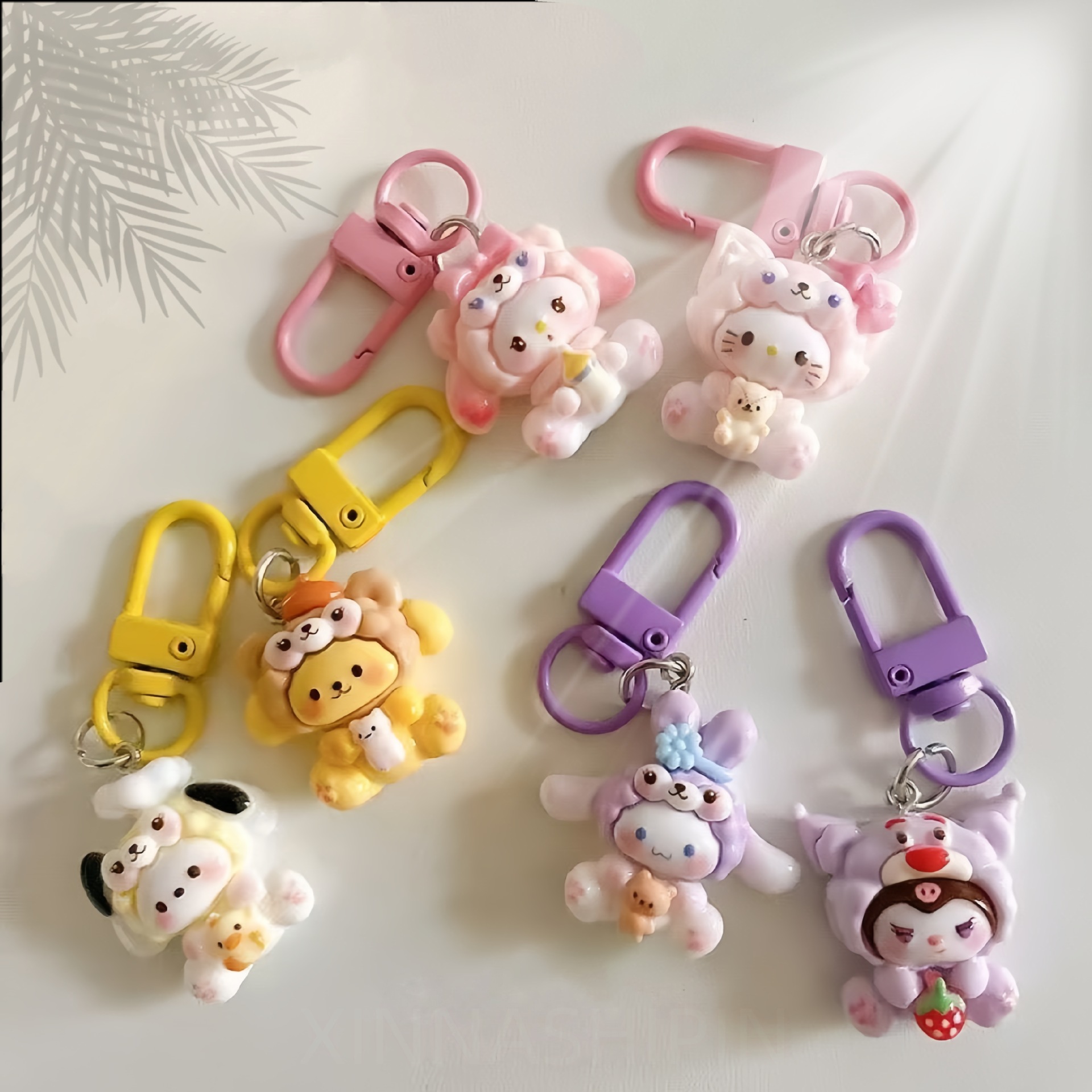 Sanrio, (Оптовые продажи), мультяшный брелок, школьный рюкзак, аксессуар на рюкзак, сумка, аксессуар для сумки, популярно в интернете