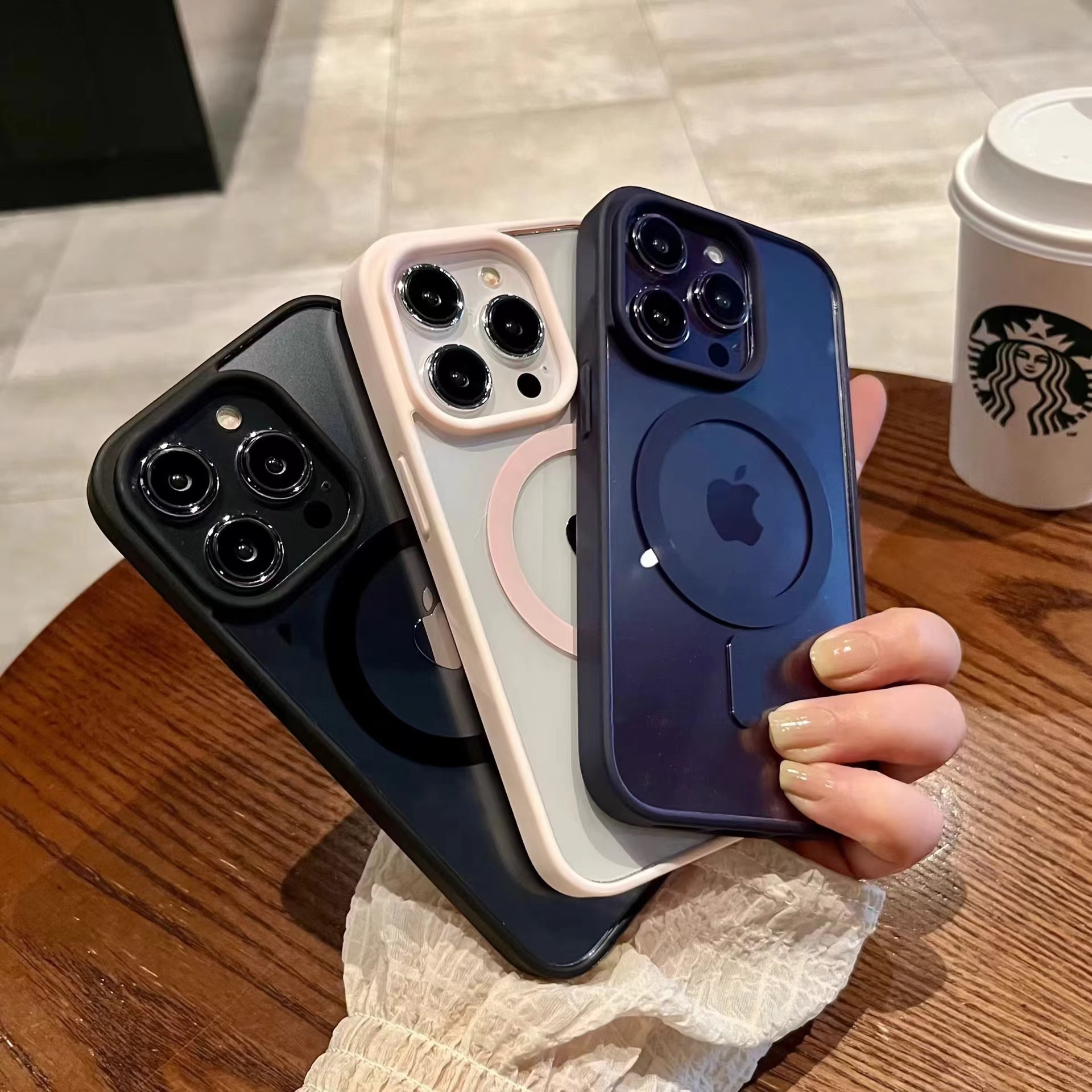 Apple, силиконовый чехол для телефона, прозрачный акриловый iPhone 17, защитный чехол, простой и элегантный дизайн, iphone, защита при падении