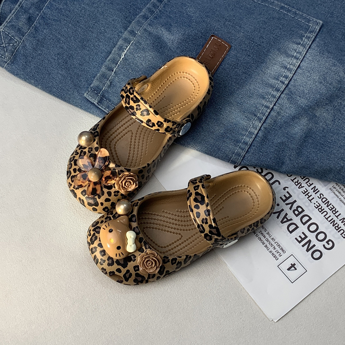 Детские тапочки в стиле Crocs, босоножки, нескользящие мюли, с боковым вырезом в стиле д’Орсе, в стиле балеткор, 2026 года, подходят для носки на улице