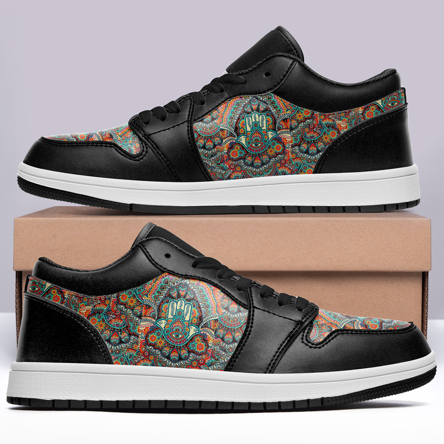 Air Jordan 1, черные ретро универсальные туфли, низкие кроссовки, принт, доступен дропшиппинг