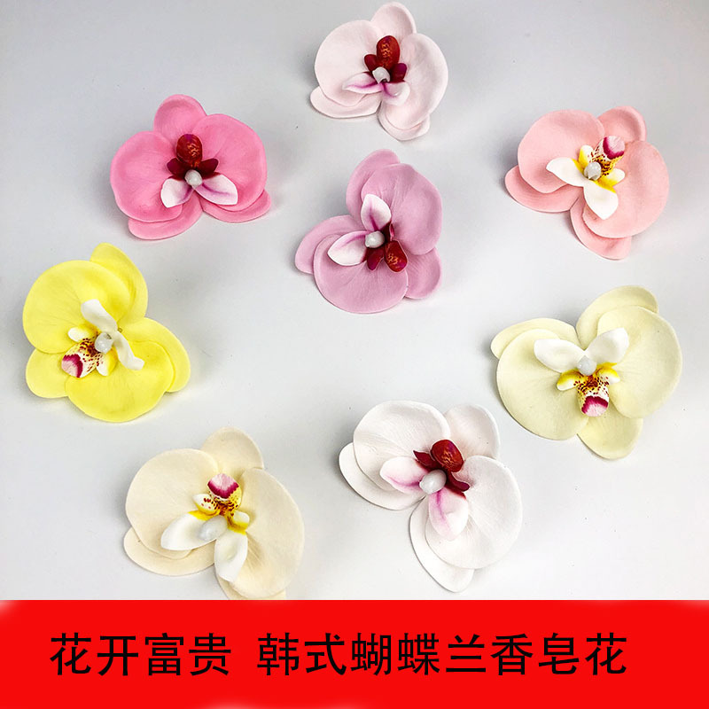 Flower Live День святого Валентина Phalaenopsis цветочный цветок головы мебели мебель мебель субпробранную коробку для цветочного зверя Материалы