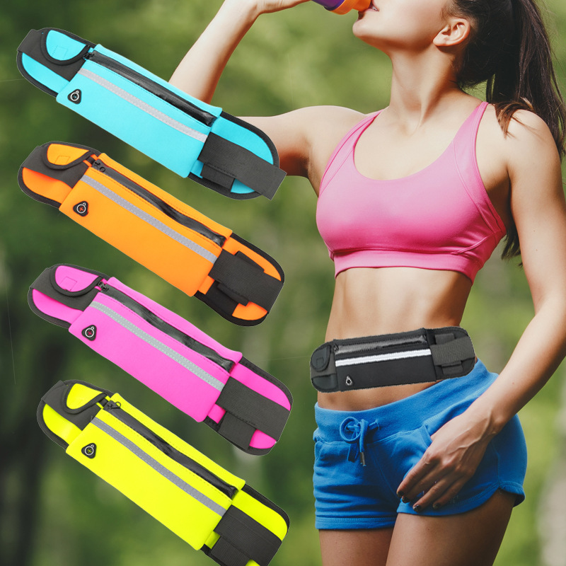 Поясная сумка для спортзала, модный спортивный эластичный чайник подходит для мужчин и женщин, спортивная сумка, для бега, анти-кража