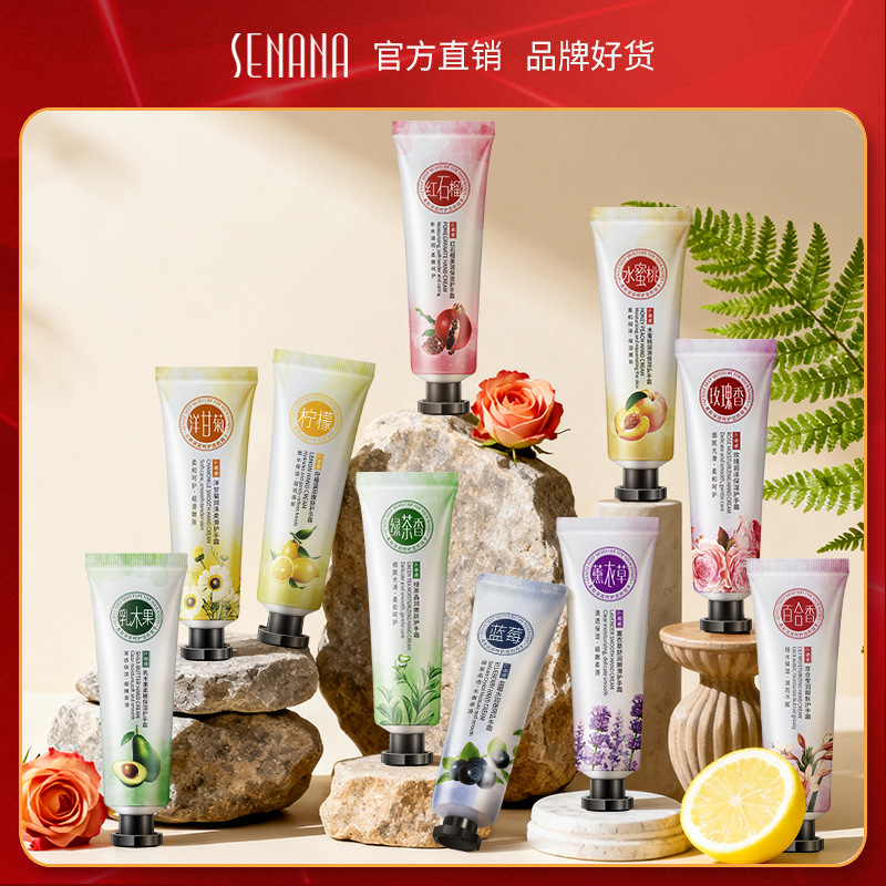 色娜娜 (Оптовые продажи), парфюмированная ромашка, увлажняющий крем для рук, вазелин