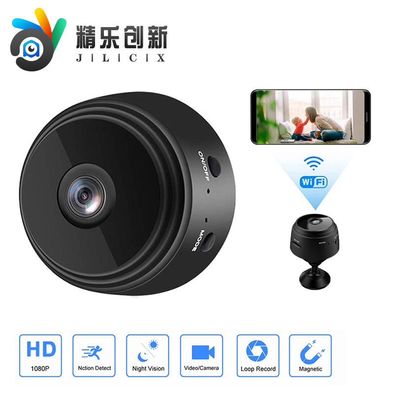 Крестная камера Hot A9 камера HD 1080p Инфракрасное ночное видение камера беспроводная дистанционная спортивная камера A9 камера A9