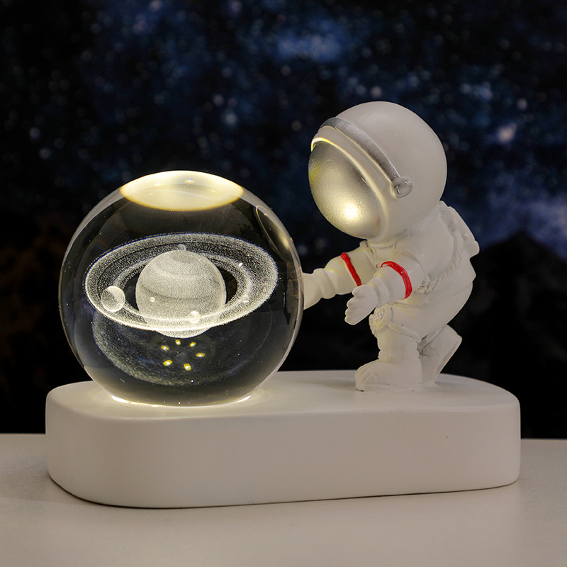 (Оптовые продажи), космонавт, настольный ночник для спальни, 3D, подарок на день рождения