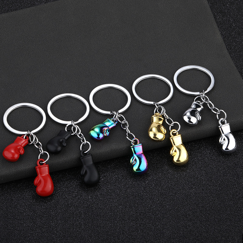 Креативные боксерские перчатки, брелок, подвеска для спортзала, 3D, подарок на день рождения
