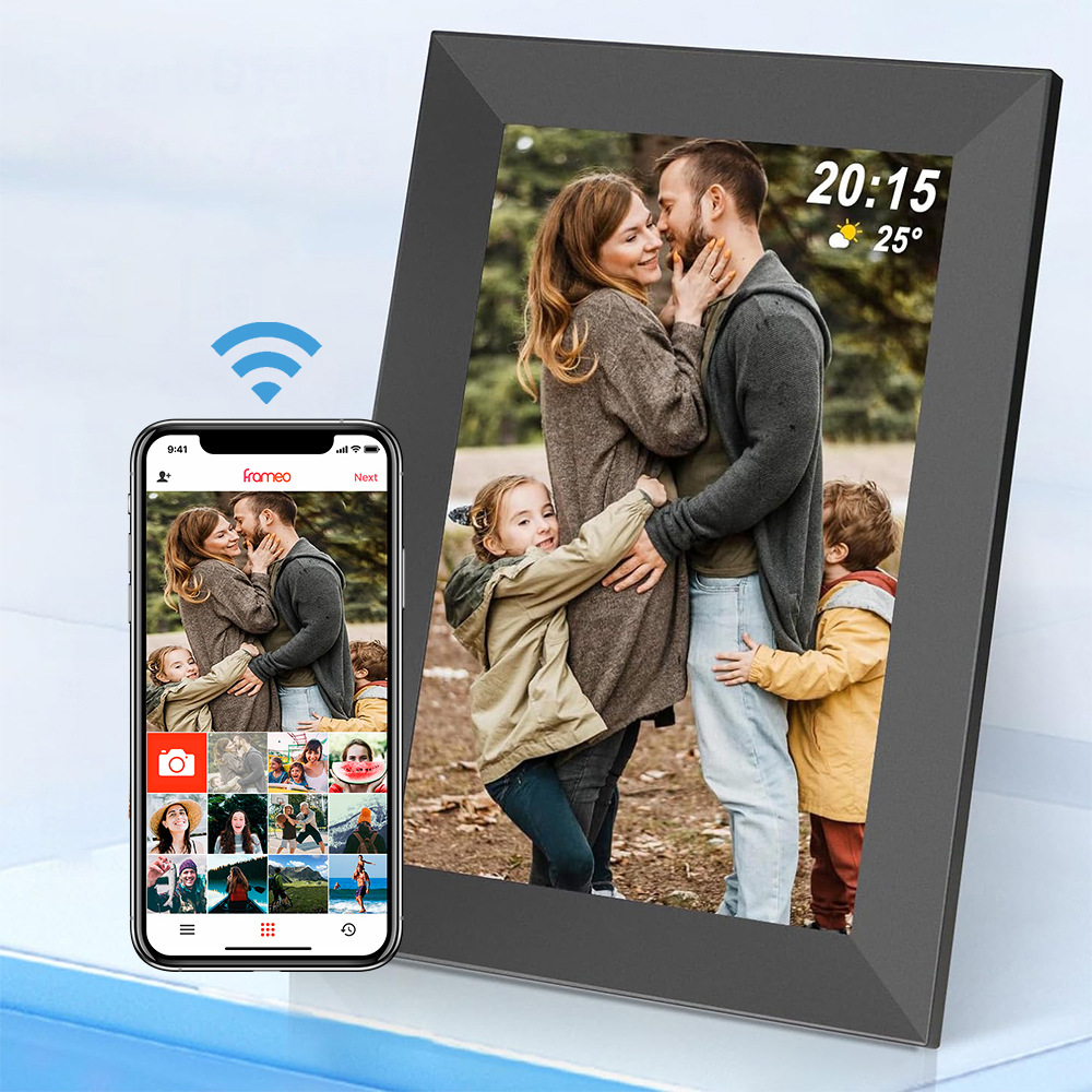 Цифровая фоторамка, умный электронный фотоальбом, 10.1 дюймов