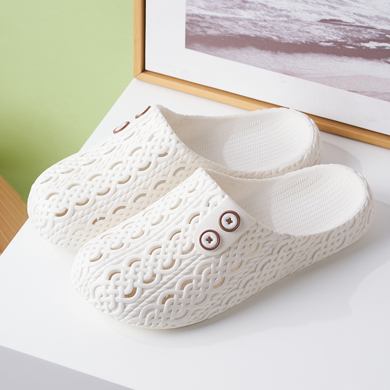 (Оптовые продажи), нескользящие дышащие тапочки в стиле Crocs для школьников и студентов, в корейском стиле, подходят для носки на улице