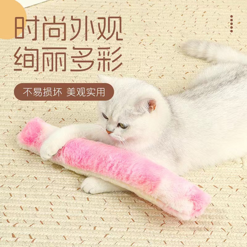 Плюшевая подушка, мятная игрушка, прорезыватель, кот, можно грызть, избавление от скуки, домашний питомец