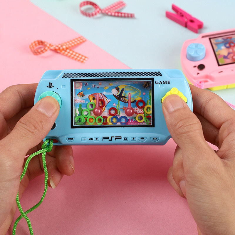 Мультяшная игрушка, мобильный телефон для детского сада, колечки, игровая приставка, концентрация внимания, ностальгия, подарок на день рождения